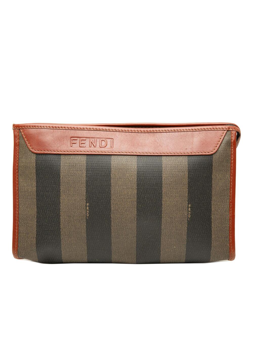 Fendi Pequin Coated Canvas Cosmetic #362938F30B